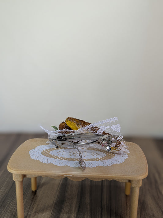 Bread and Croissant Hairclip