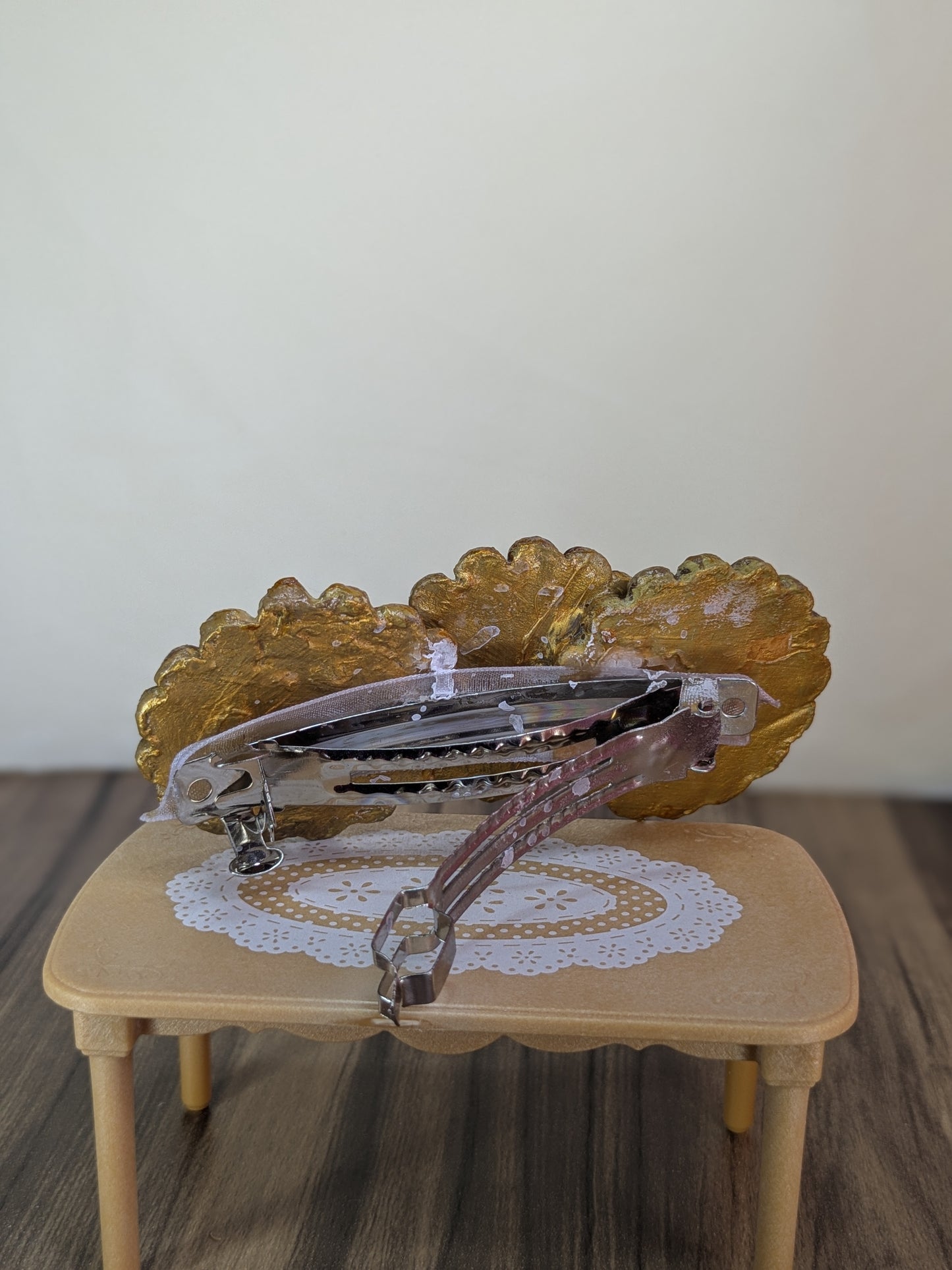 Triple Biscuit Hairclip